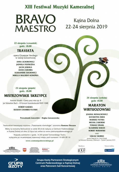 Bravo Maestro 2019 - plakat